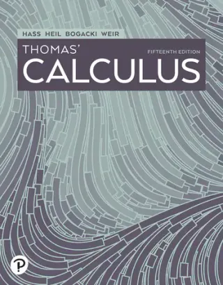 Thomas' Calculus 封面