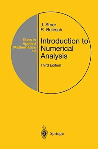 Introduction to Numerical Analysis 封面