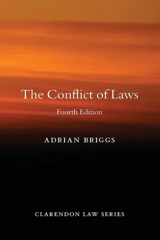 The Conflict of Laws 封面