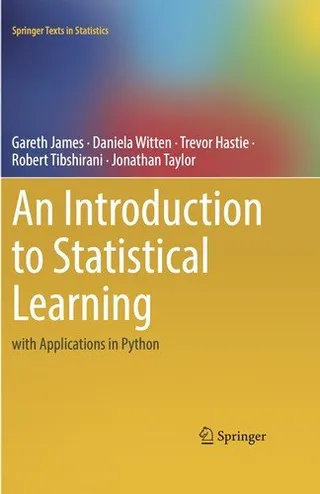An Introduction to Statistical Learning: with Applications in Python 封面
