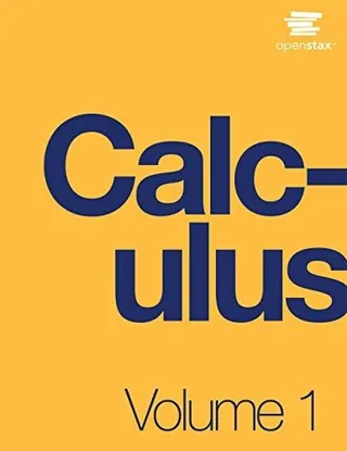 Calculus Volume 1 封面