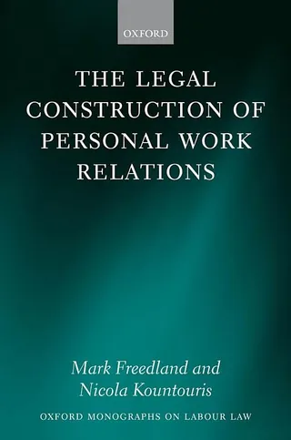 The Legal Construction of Personal Work Relations 封面