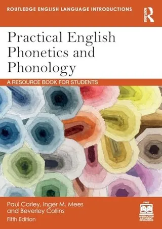 Practical English Phonetics and Phonology: A Resource Book for Students 封面