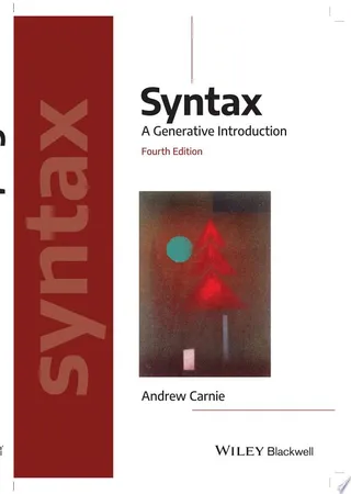 Syntax: A Generative Introduction 封面