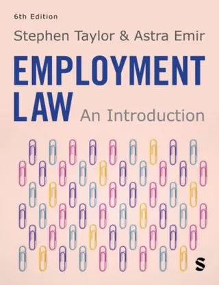 Employment Law: An Introduction 封面