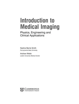 Introduction to Medical Imaging: Physics, Engineering and Clinical Applications 封面
