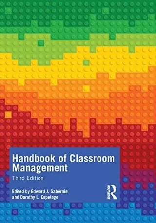 Handbook of Classroom Management 封面