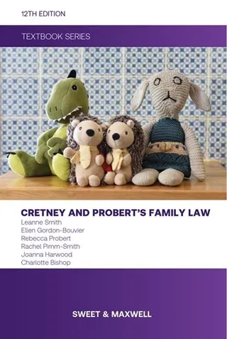 Cretney and Probert's Family Law 封面