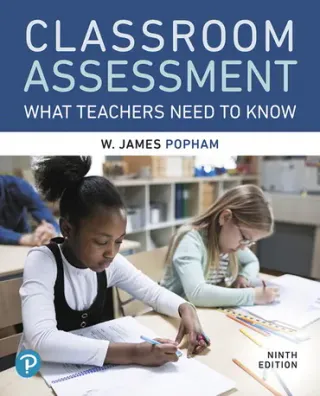 Classroom Assessment: What Teachers Need to Know 封面