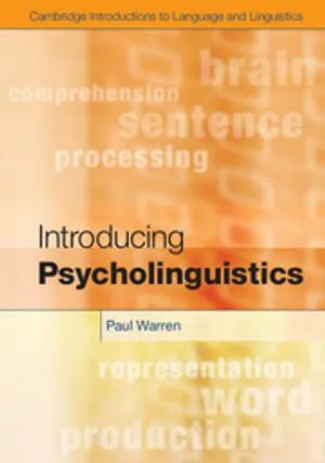 Introducing Psycholinguistics 封面