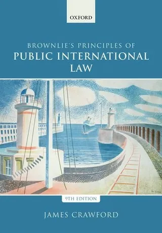 Brownlie's Principles of Public International Law 封面