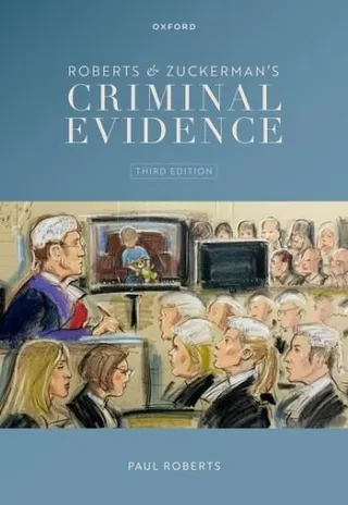 Roberts & Zuckerman's Criminal Evidence 封面