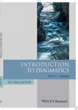 Introduction to Pragmatics 封面