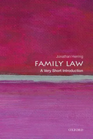 Family Law: A Very Short Introduction 封面