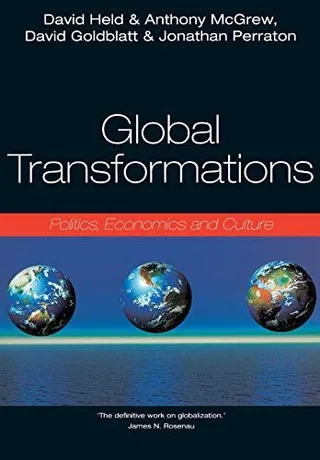 Global Transformations: Politics, Economics and Culture 封面