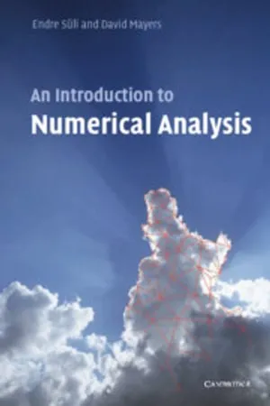 An Introduction to Numerical Analysis 封面