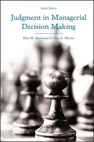Judgment in Managerial Decision Making 封面