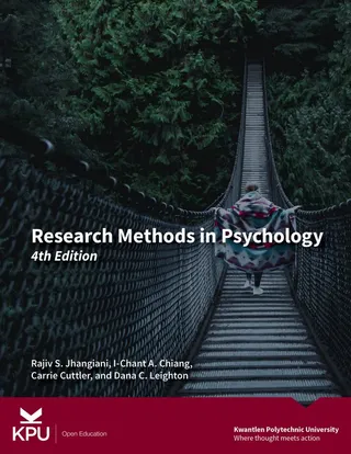 Research Methods in Psychology 封面