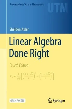 Linear Algebra Done Right 封面