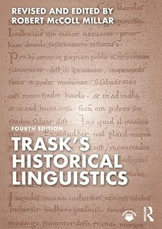 Trask's Historical Linguistics 封面
