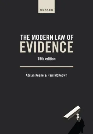 The Modern Law of Evidence 封面