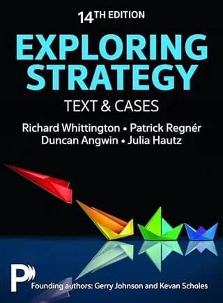 Exploring Strategy: Text and Cases 封面