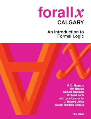 forall x: Calgary. An Introduction to Formal Logic 封面