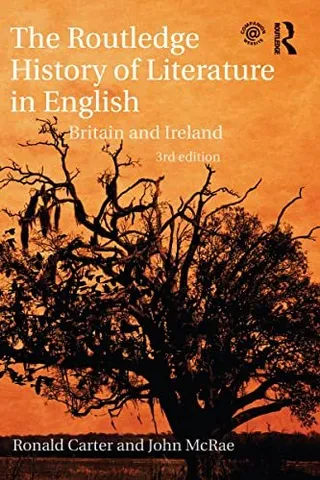 The Routledge History of Literature in English: Britain and Ireland 封面