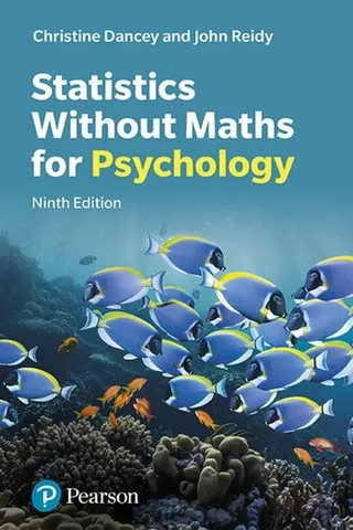 Statistics without Maths for Psychology 封面