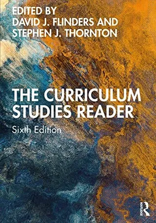 The Curriculum Studies Reader 封面