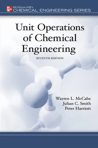 Unit Operations of Chemical Engineering 封面
