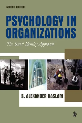 Psychology in Organisations: The Social Identity Approach 封面