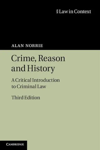 Crime, Reason and History: A Critical Introduction to Criminal Law 封面