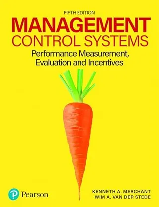 Management Control Systems: Performance Measurement, Evaluation and Incentives 封面