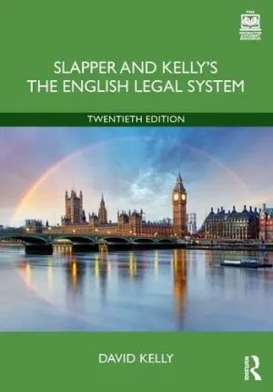 Slapper & Kelly's The English Legal System 封面