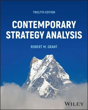 Contemporary Strategy Analysis 封面
