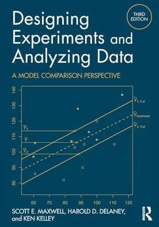 Designing Experiments and Analyzing Data: A Model Comparison Perspective 封面