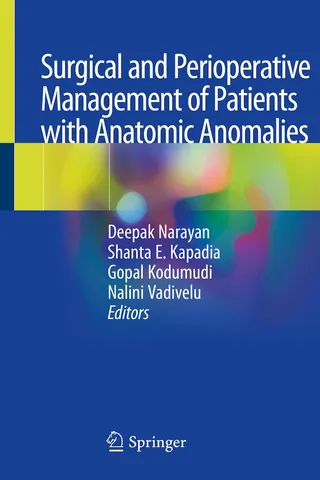 Surgical and Perioperative Management of Patients with Anatomic Anomalies 封面