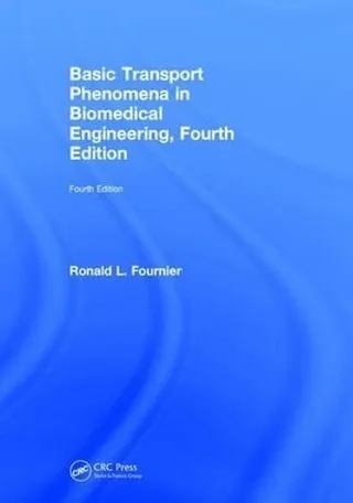 Basic Transport Phenomena in Biomedical Engineering 封面