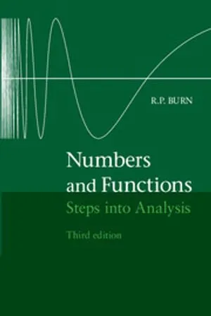 Numbers and Functions: Steps into Analysis 封面