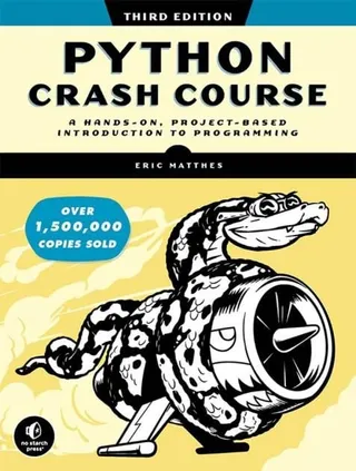 Python Crash Course: A Hands-On, Project-Based Introduction to Programming 封面