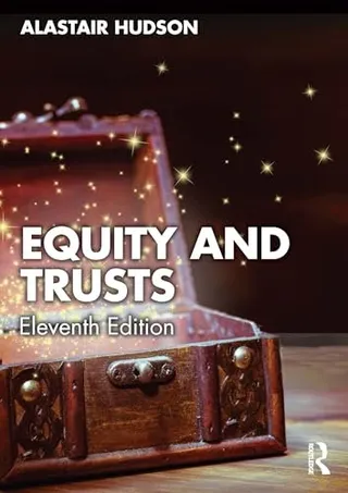 Equity and Trusts 封面