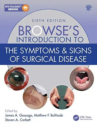 Browse's Introduction to the Symptoms & Signs of Surgical Disease 封面