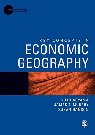 Key Concepts in Economic Geography 封面