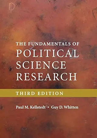 The Fundamentals of Political Science Research 封面