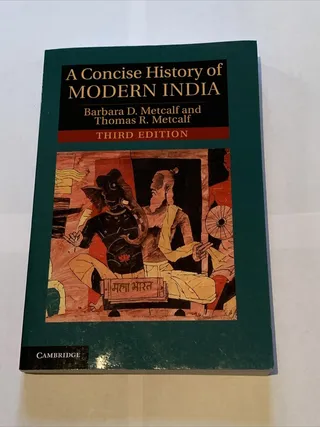 A Concise History of Modern India 封面