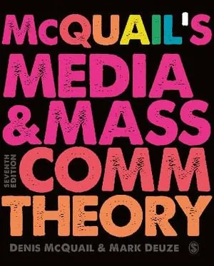 McQuail's Media and Mass Communication Theory 封面
