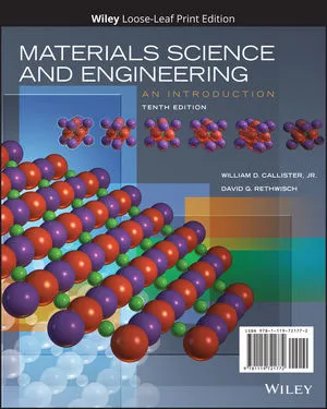 Materials Science and Engineering: An Introduction 封面