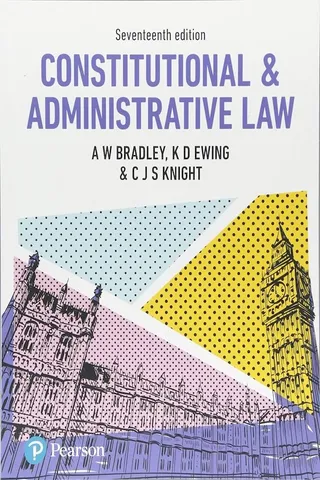 Constitutional and Administrative Law 封面