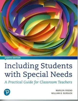 Including Students with Special Needs: A Practical Guide for Classroom Teachers 封面